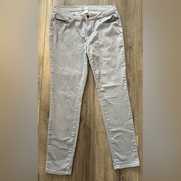 W62 Westport Signature Skinny Fit Jean Pants Gray Size 8 - Picture 4 of 13